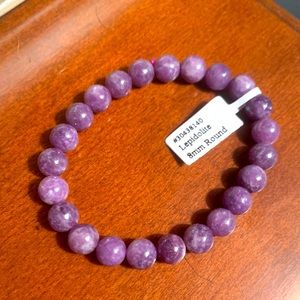 Lepidolite Bracelet 8mm